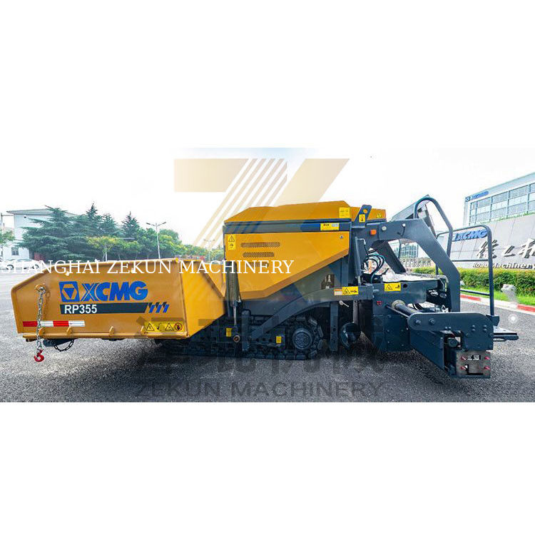 7.5ton 1.2m 2.2m XCMG RP355 PAVER EC ระยะ III อุปกรณ์ก่อสร้างถนน