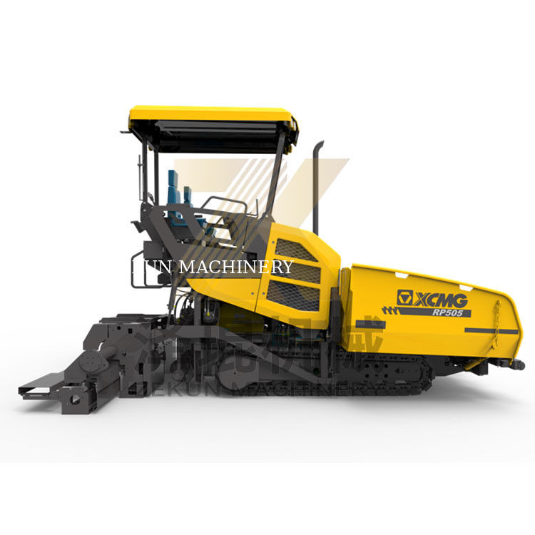 12.5ton 1.8m 3.4m XCMG RP505 PAVER EC ระยะ III อุปกรณ์ก่อสร้างถนน