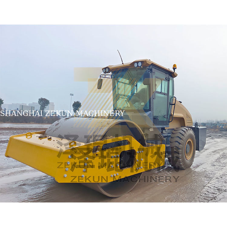 11 ตัน XCMG XS115H โรลเลอร์ถนนอินเดีย สเตจที่ IV อุปกรณ์ก่อสร้างถนน