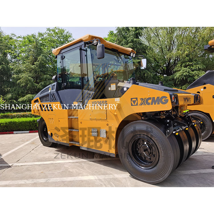 26 ตัน XCMG XP265S ยางม้วน EU ระยะที่ 3 อุปกรณ์ก่อสร้างถนน