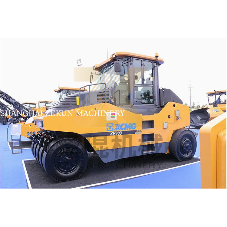 30 ตัน XCMG XP303 ยางโรลเลอร์ จีน ระยะที่ 3 อุปกรณ์ก่อสร้างถนน