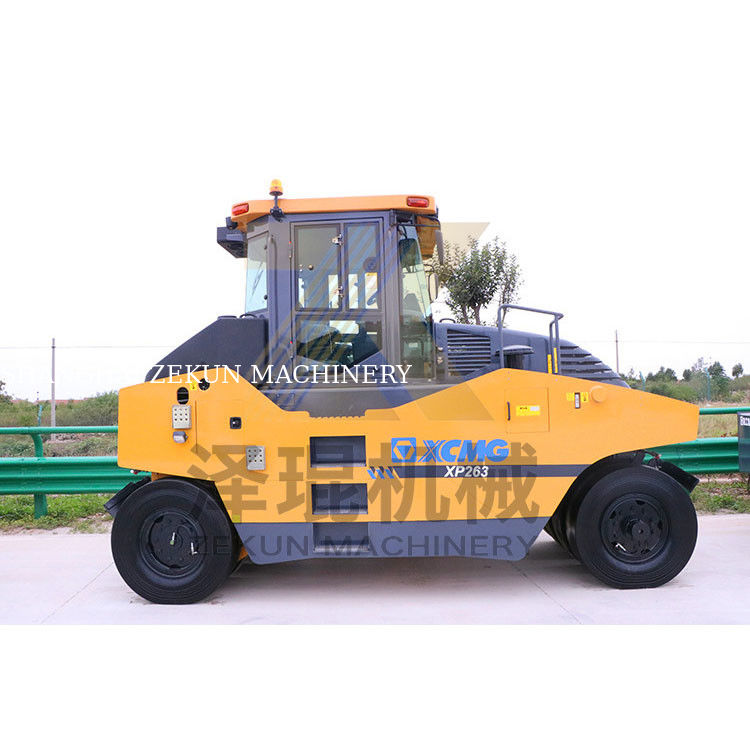30 ตัน XCMG XP263 รอลเลอร์ยาง จีน ระยะที่ 3 อุปกรณ์ก่อสร้างถนน
