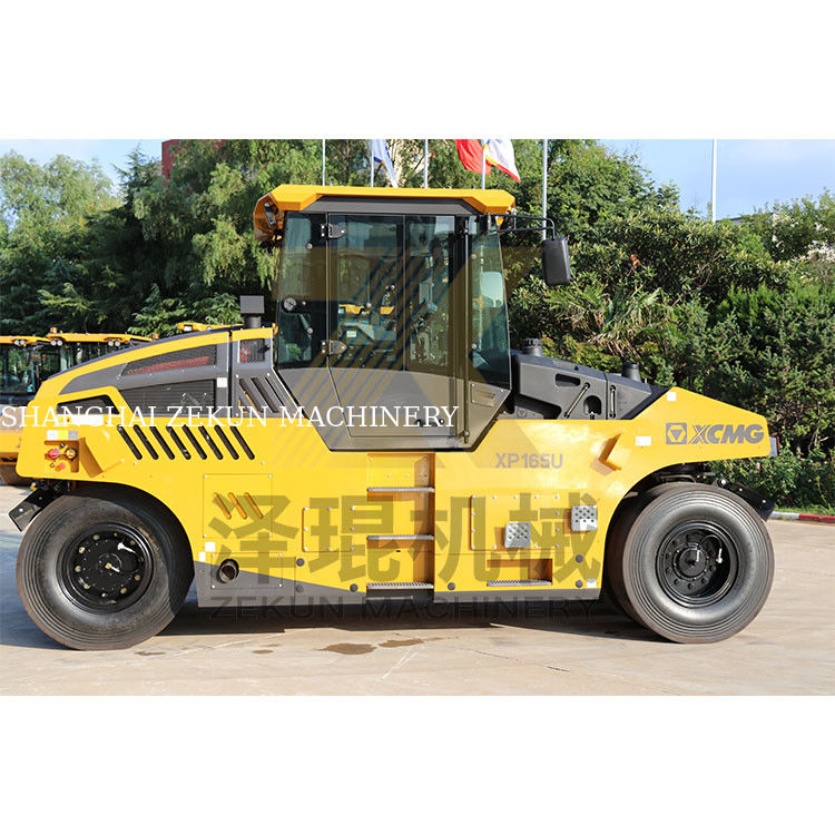 13 ตัน XCMG XP165U ยางม้วน EU STAGE V/TIER 4F อุปกรณ์ก่อสร้างถนน