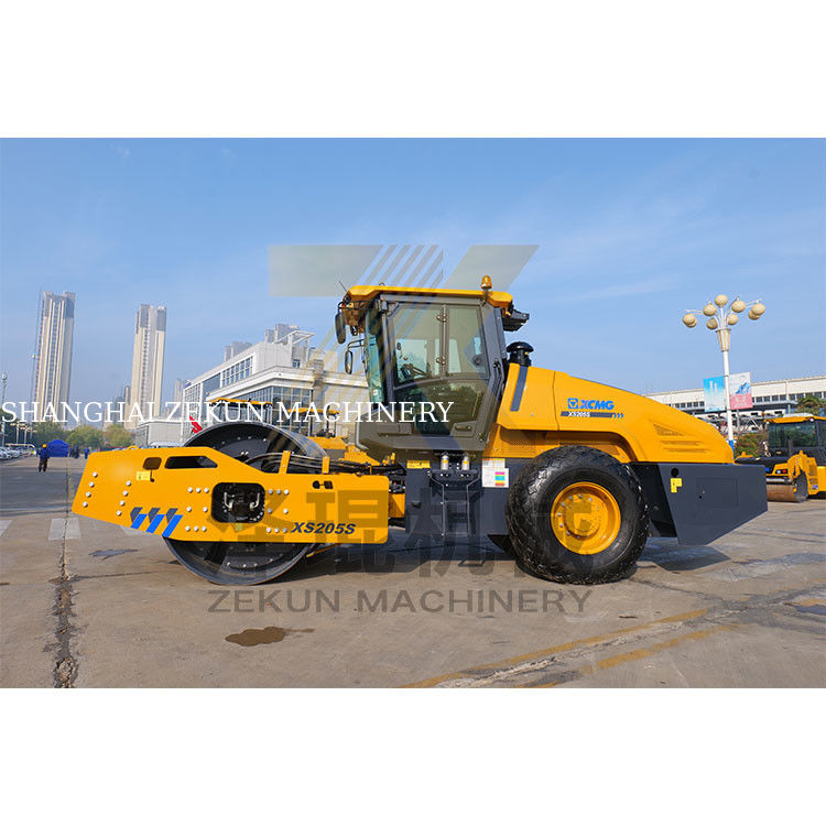 20T XCMG XS205S ไฮดรอลิก โรลเลอร์กลองเดียว
