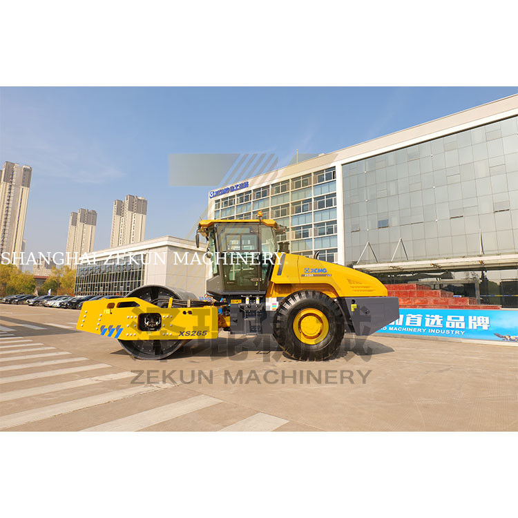 26T XCMG XS265 ไฮดรอลิก โรลเลอร์กลองเดียว