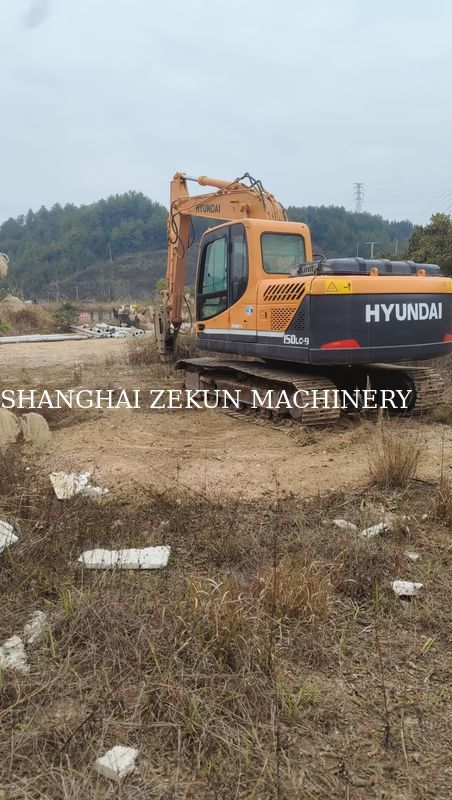 2015 Hyundai R150-9 Excavator กับหมัด และ 5 300 ชั่วโมงทํางาน เพิ่มผลผลิต