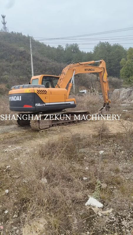 2015 Hyundai R150-9 Excavator กับหมัด และ 5 300 ชั่วโมงทํางาน เพิ่มผลผลิต