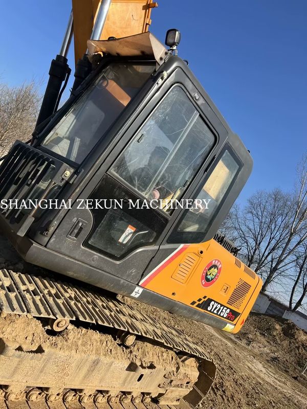 2019 Sany SY215C Excavator 21 ตัน ชั่วโมงต่ํา ตัวเลือกสูงสุดสําหรับธุรกิจก่อสร้าง