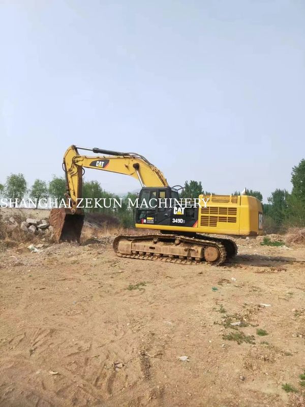 2019 Cat 349D2 Excavator 50 ตัน 5000 ชั่วโมงสําหรับกองทัพอุปกรณ์หนัก