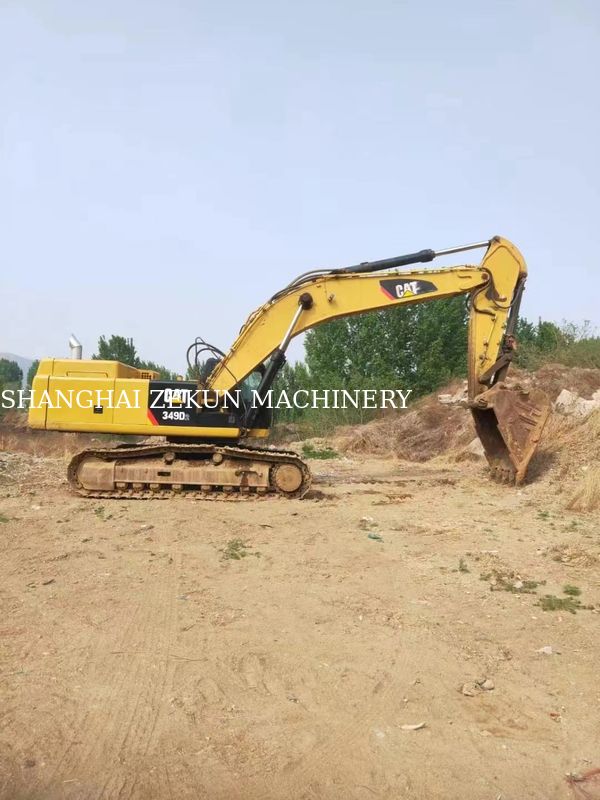 2019 Cat 349D2 Excavator 50 ตัน 5000 ชั่วโมงสําหรับกองทัพอุปกรณ์หนัก