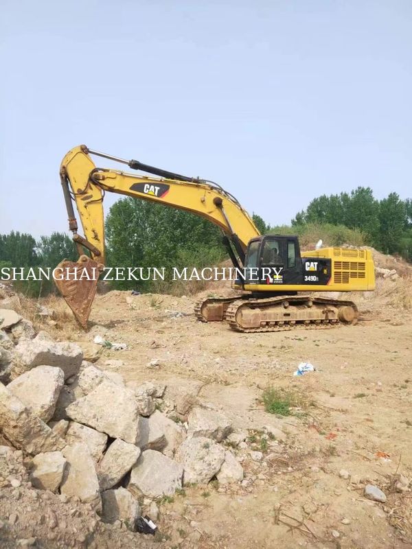 2019 Cat 349D2 Excavator 50 ตัน 5000 ชั่วโมงสําหรับกองทัพอุปกรณ์หนัก