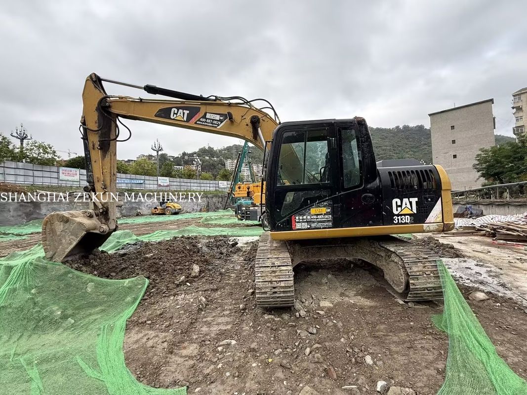 2016 Caterpillar 313D2 เครื่องขุดไฮดรอลิก 13 ตัน คลาส ตัวเลือกสุดยอดสําหรับงานหนัก