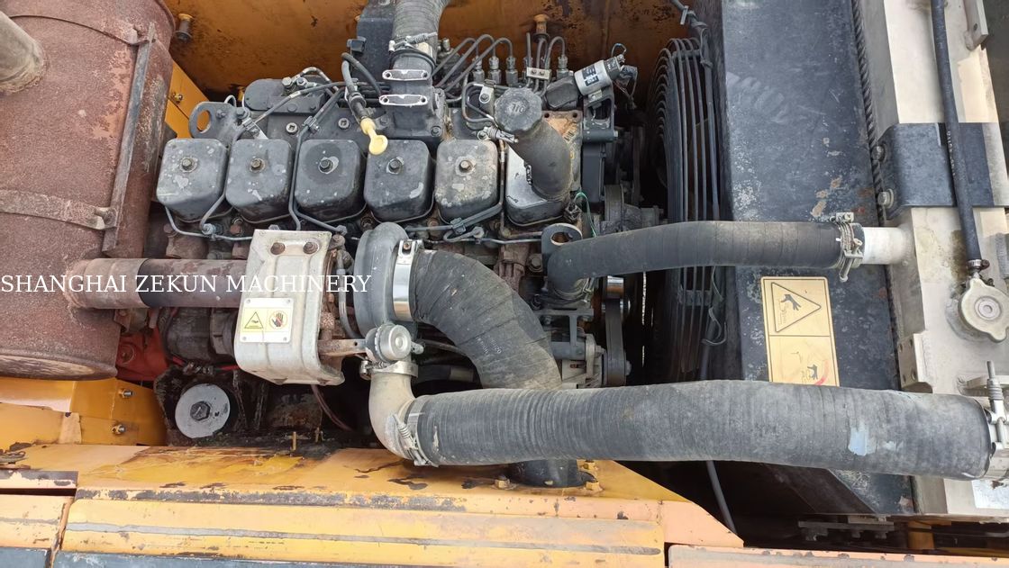 Hyundai R210W-9 เครื่องขุดล้อ ขนาดถังน้ํามัน 330 ลิตร และวาล์วไฮดรอลิก