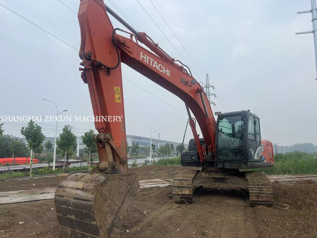 2022 ฮิตาชิ ZX200-5A Excavator ด้วยความสูงการขุดสูงสุด 9 และความเร็วสวิง 13.3 Rpm 5500hrs