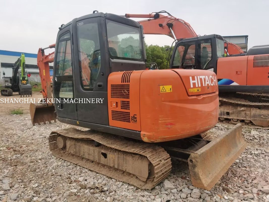 รถขุด Hitachi ZX60C-6A ปี 2023, 2785 ชั่วโมง, น้ำหนักปฏิบัติการ 5 ตัน, ผ่านมาตรฐานการปล่อยมลพิษ Tier 3 / Stage III