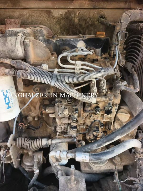 เครื่องขุด Doosan DX60 ปี 2013 ความดันไฮดรอลิก 27.5 MPa และความสูงในการขุดสูงสุด 800 มม