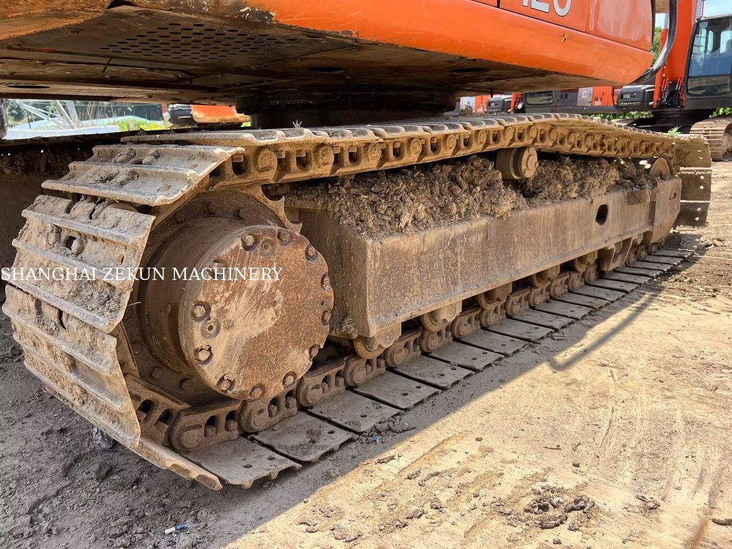 ฮิตาชิ ZX120-6 Excavator 14165hrs สําหรับความต้องการธุรกิจ ถังน้ํามัน ความจุ 240 ลิตร ความดันไฮดรอลิก 34.3 MPa