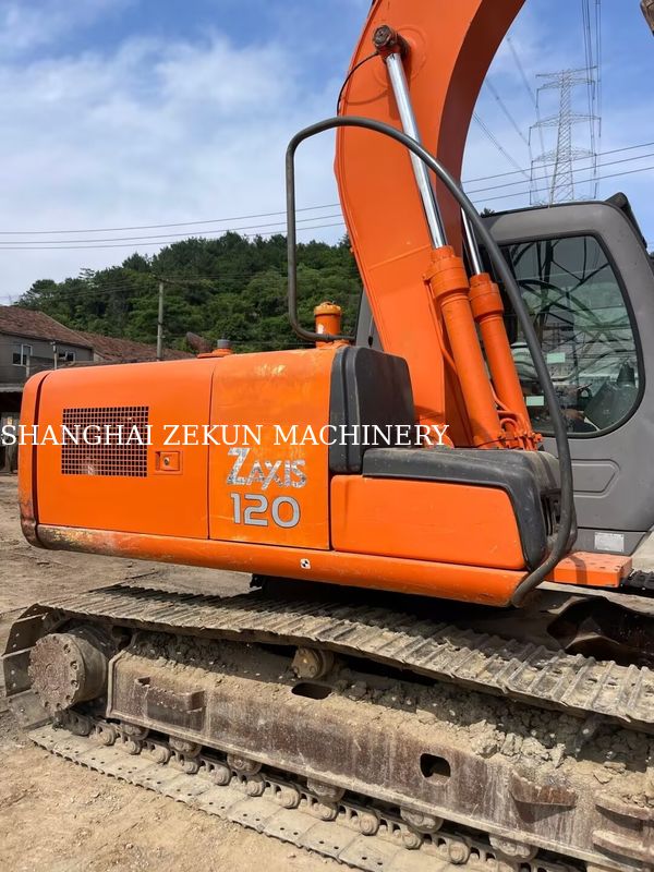 ฮิตาชิ ZX120-6 Excavator ใช้กับความยาวแขน 2.5m และ 210mm ความสูงการโยนสูงสุด 11158hrs