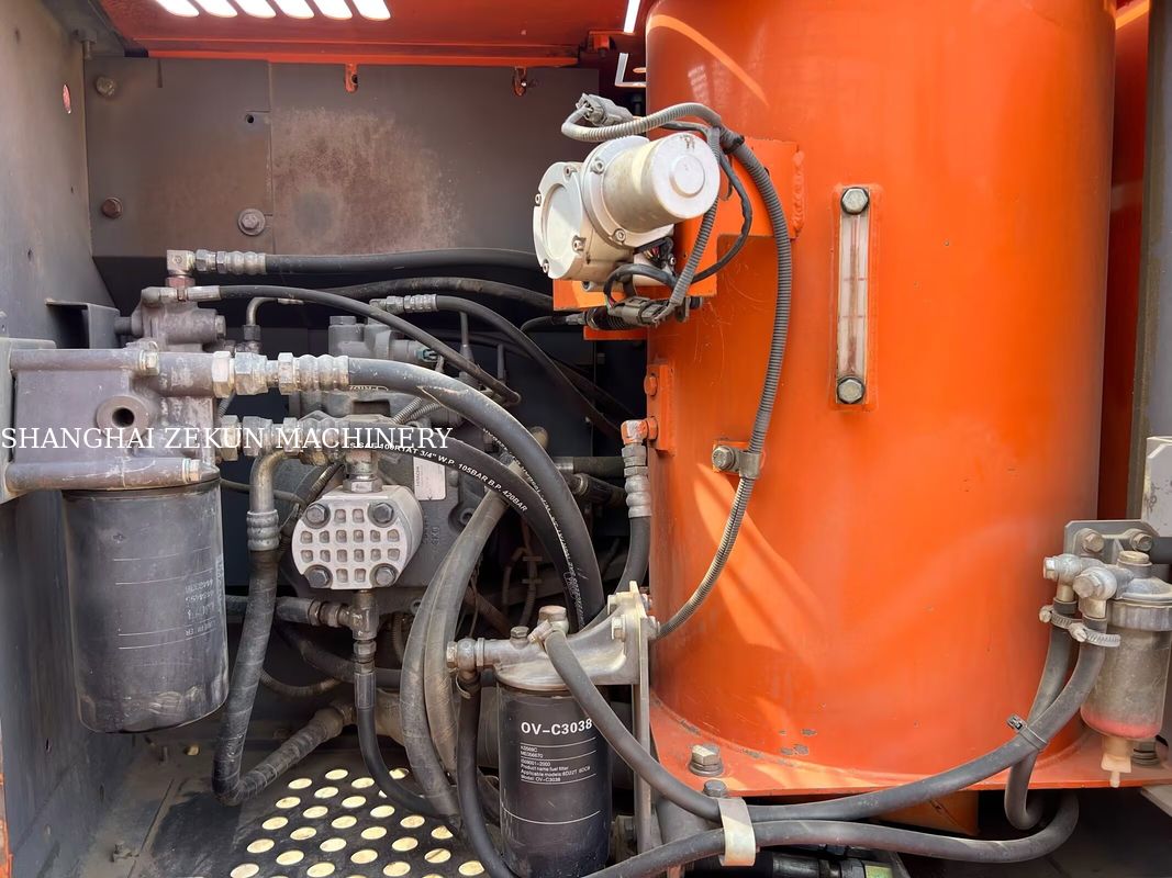 รถขุด Hitachi ZX130-6 มือสอง พร้อมใช้งาน, 11053 ชั่วโมง, บูมยาว 4.6 เมตร, แรงดันไฮดรอลิก 34.3 MPa