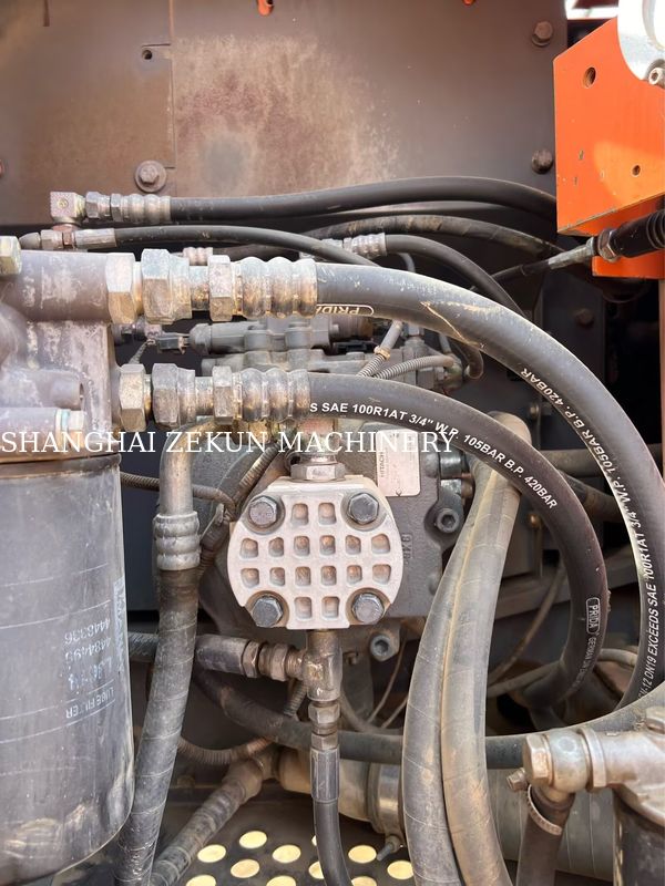 รถขุด Hitachi ZX130-6 มือสอง พร้อมใช้งาน, 11053 ชั่วโมง, บูมยาว 4.6 เมตร, แรงดันไฮดรอลิก 34.3 MPa