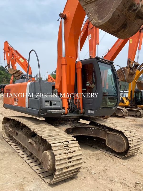รถขุด Hitachi ZX200-3G มือสอง พร้อมใช้งาน, ชั่วโมงการทำงาน 11050 ชม., ความยาวแขน 2.94 เมตร, ความยาวบูม 5.7 เมตร