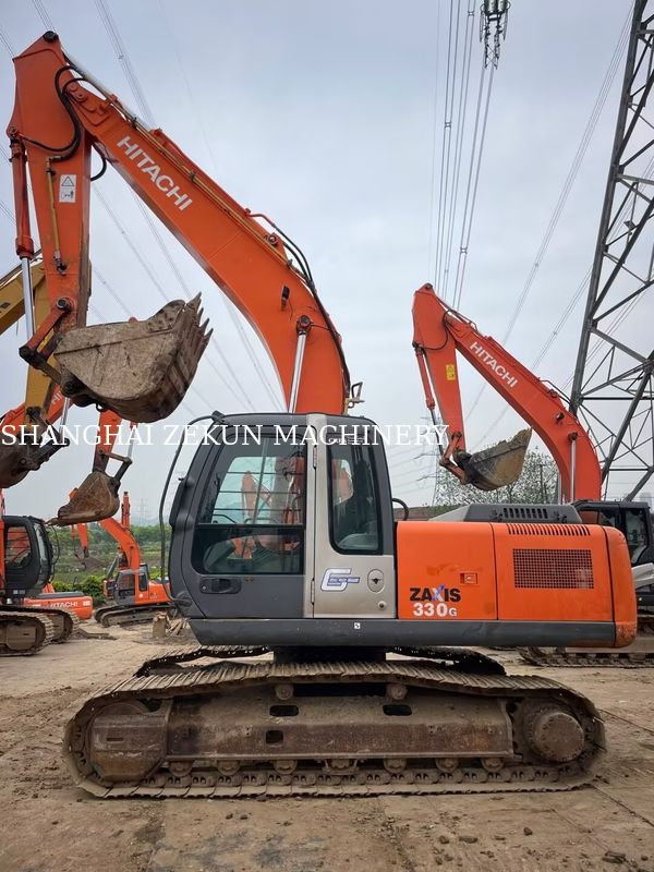 Hitachi ZX200-3G Excavator 10658hrs ความยาวแขน 2.94 m ความสูงในการขุดสูงสุด 620 mm