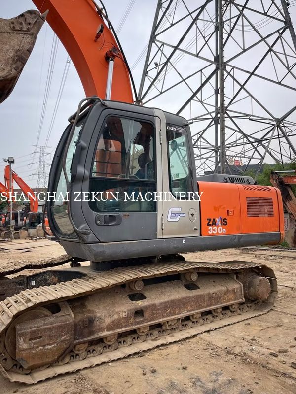 Hitachi ZX200-3G Excavator 10658hrs ความยาวแขน 2.94 m ความสูงในการขุดสูงสุด 620 mm