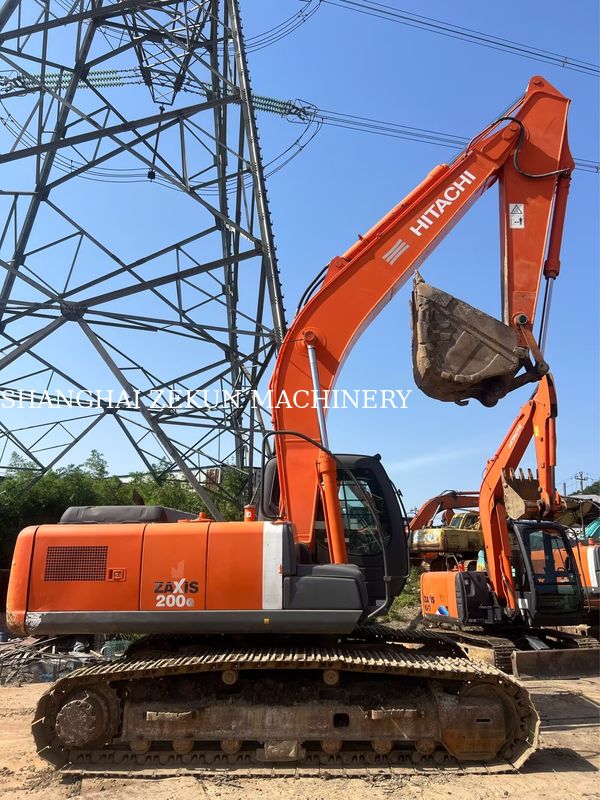 ฮิตาชิ ZX200-3G Excavator 12081hrs ความเร็ว 3.5 / 5.5 Km/h คาบิช