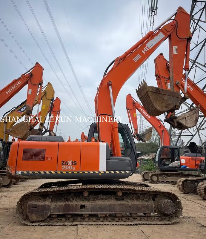 รถขุด Hitachi ZX200-3G พร้อมความจุบุ้งกี๋ 0.8 – 1.0 ลบ.ม. 11051 ชั่วโมง
